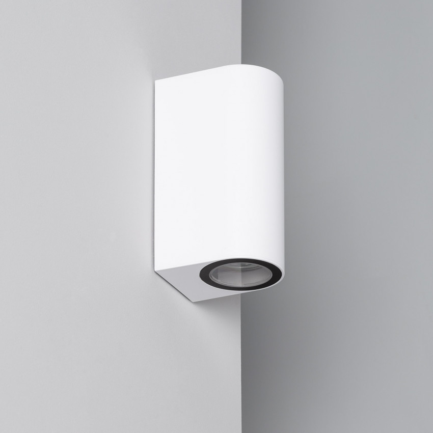 Producto de Aplique de Pared Exterior Iluminación Doble Cara Gala Blanco 