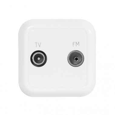 Producto de Toma TV + Radio Superficie Modern