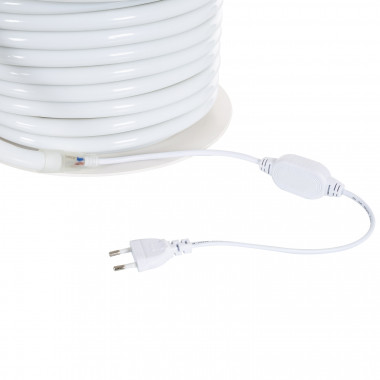 Producto de Bobina Neón LED Regulable 220V AC 120 LED/m 50 m Circular 360 Azul IP67 a Medida Corte cada 100 cm