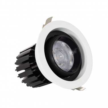 Producto de Foco Downlight LED 18W COB Direccionable 360º Circular Corte Ø 115 mm CRI90 Expert Color No Flicker
