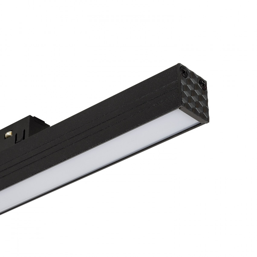 Produto de Foco Carril Linear LED Magnético Monofásico 15W Opal 20mm 48V CRI90 (UGR16)