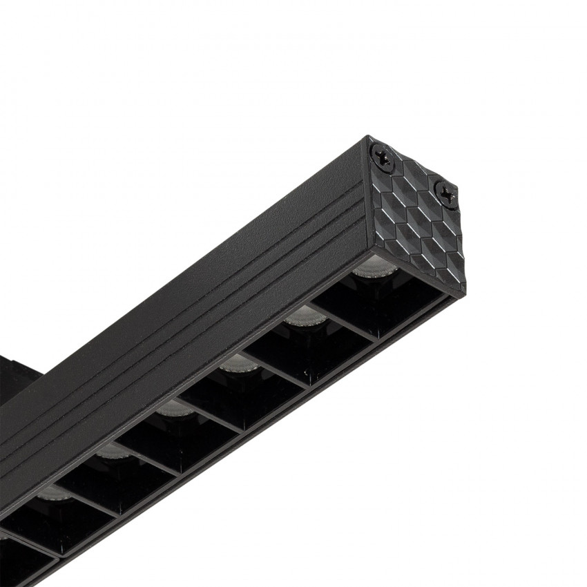 Foco Carril Lineal LED Magnético Monofásico 15W 20mm 48V CRI90 UGR16