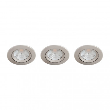 Pack de 3 Unidades Foco Downlight LED Regulable 5.5W PHILIPS Sparkle Corte Ø 70 mm