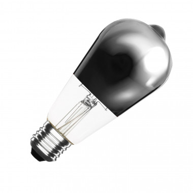 Lâmpada Filamento LED E27 7.5W 800 lm ST64 Regulável Chrome