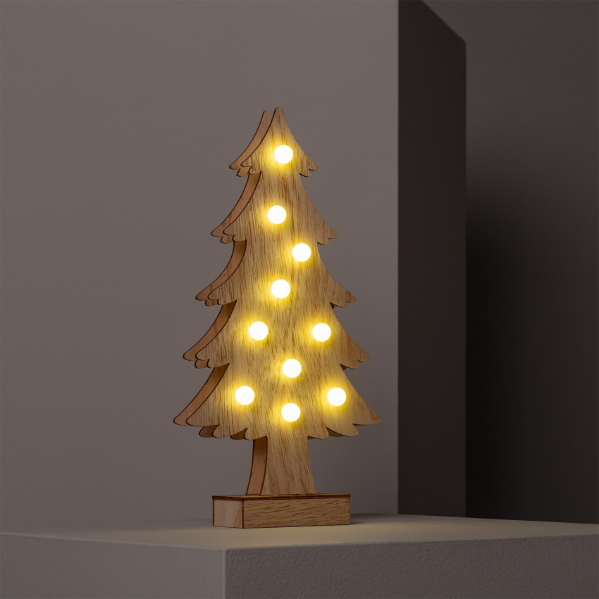 Produto de Árvore de Natal LED Wood a Pilhas 