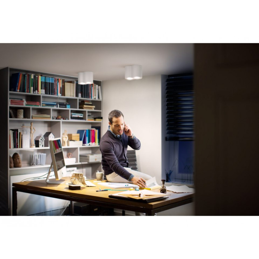 Aplique de Techo White Ambiance Doble PHILIPS Hue Pillar