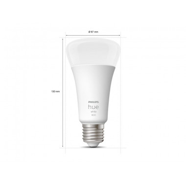 Produto de Lâmpada Inteligente LED E27 15.5W 1600 lm A67 PHILIPS Hue White 