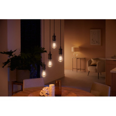 Producto de Bombilla Filamento LED E27 7W 550 lm ST64 PHILIPS Hue White Ambiance