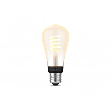 Product Bombilla Filamento LED E27 7W 550 lm ST64 PHILIPS Hue White Ambiance