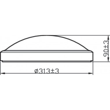 Producto de Plafón LED 17W IP44 PHILIPS Balance