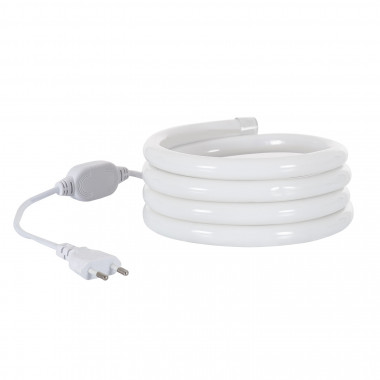 Producto de Tira Neón LED Regulable 220V AC 120 LED/m Circular 360 Blanco Neutro IP67 a Medida Corte cada 100 cm