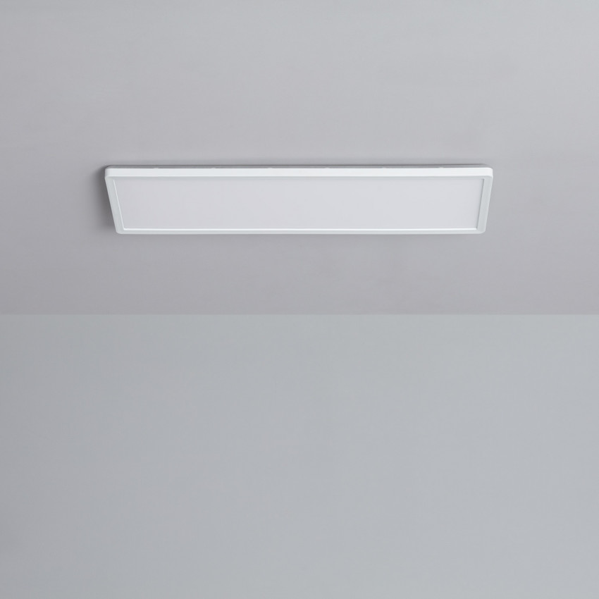 Plafon LED 24W Retangular Regulável 580x200 mm Dupla Cara SwitchDimm