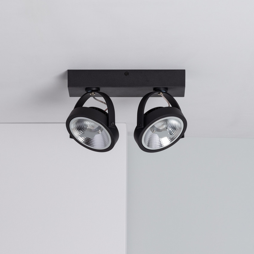 Foco LED Cree Direccionable AR111 2x15W Blanco