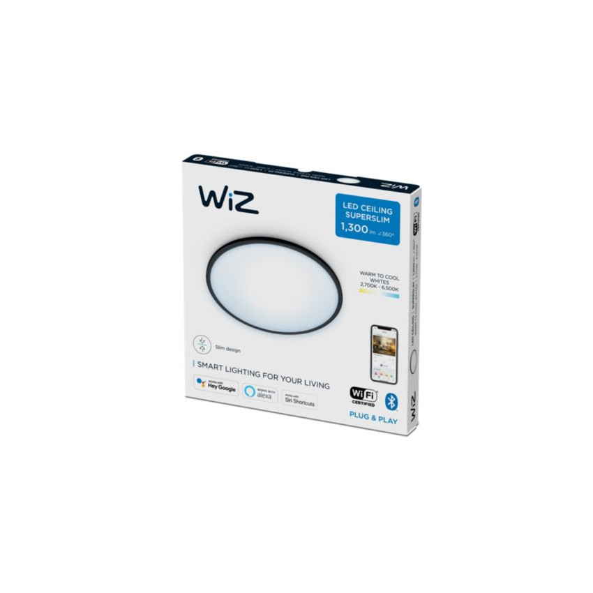 Producto de Plafón LED Regulable CCT Smart WiFi + Bluetooth 14W WiZ