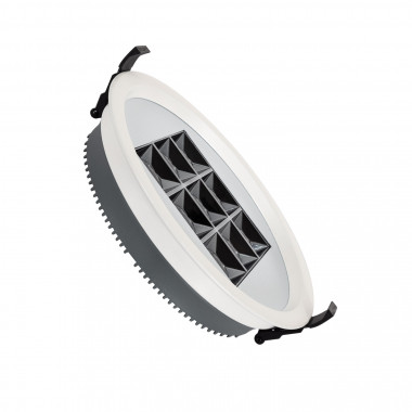 Producto de Foco Downlight LED 30W Circular (UGR17) Blanco Corte Ø 205 mm
