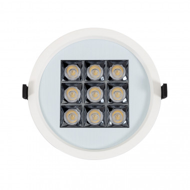 Producto de Foco Downlight LED 30W Circular (UGR17) Blanco Corte Ø 205 mm