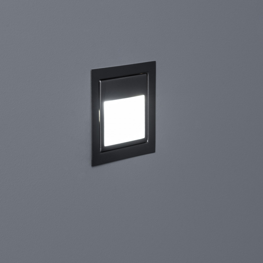 Producto de Baliza de Pared LED 1.5W Empotrable Acero Larry