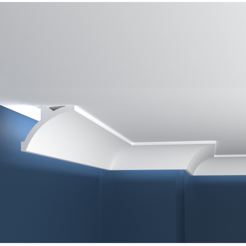 Moldura Zócalo para Fita LED 2m Arco