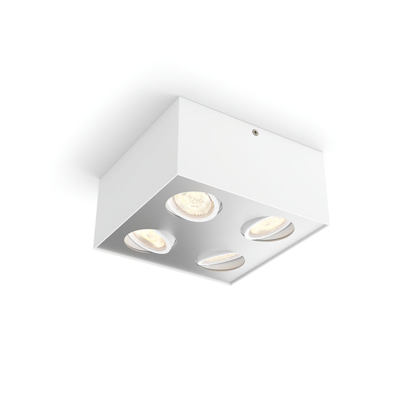 Producto de Aplique LED Cuádruple Warmglow 18W PHILIPS Box