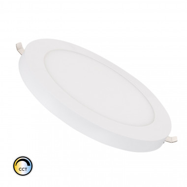 Producto de Plafón LED 18W CCT Seleccionable Circular Slim Surface Corte Ajustable Ø75-210 mm