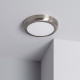 Placa Superfície LED Circular Silver Design 18W