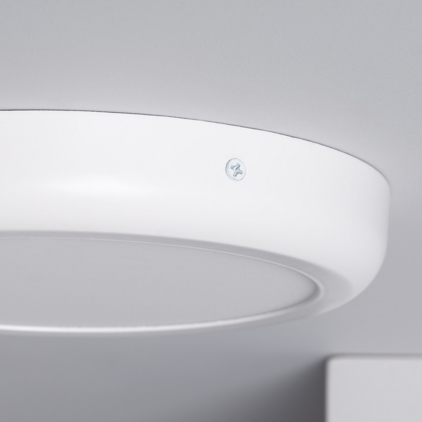 Producto de Plafón LED 18W Circular Metal Ø225 mm Design White 