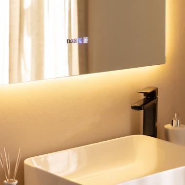 Espejo Baño con Luz LED y Antivaho Ø60 cm Minna - efectoLED