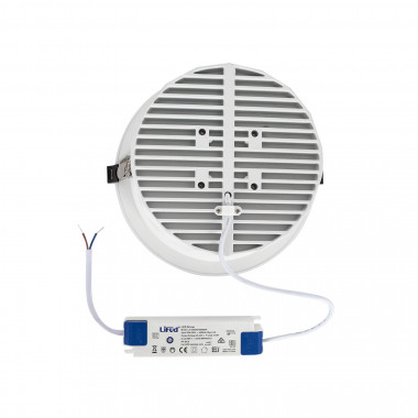 Produto de Foco Downlight LED 36W Circular (UGR15) LuxPremium Branco LIFUD Corte Ø 170 mm 