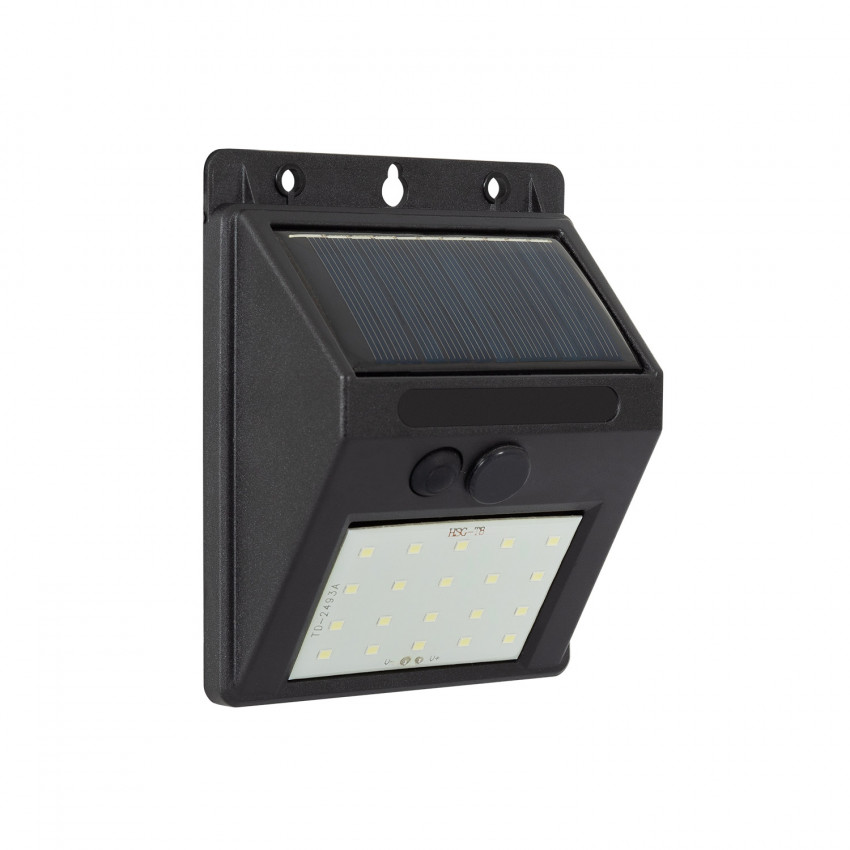 Aplique LED Solar IP65 Acendido Crepuscular