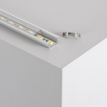 Product Perfil de Alumínio Encastrável  com Cobertura Contínua para Fitas de LED Até 12mm