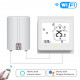 Termostato Inteligente Smart WiFi Programable Blanco 