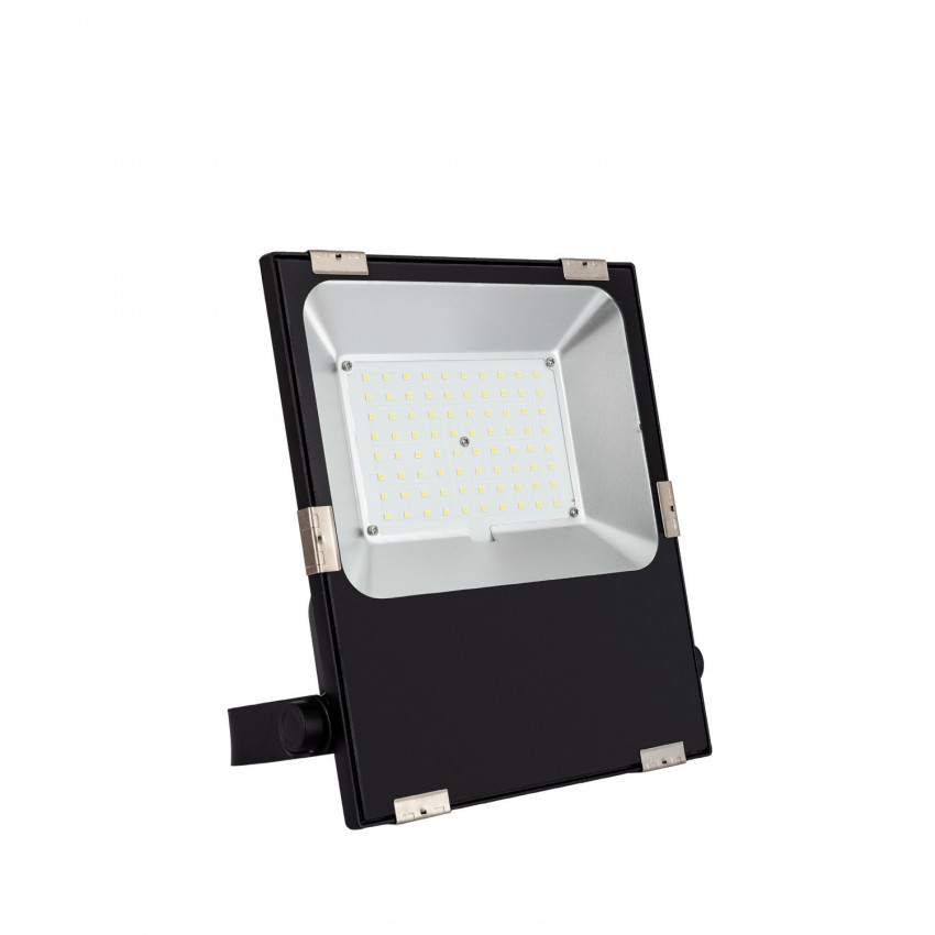 Foco Proyector LED 60W 120 lm/W IP65 HE Slim PRO Asimétrico 70ºx155º Regulable TRIAC