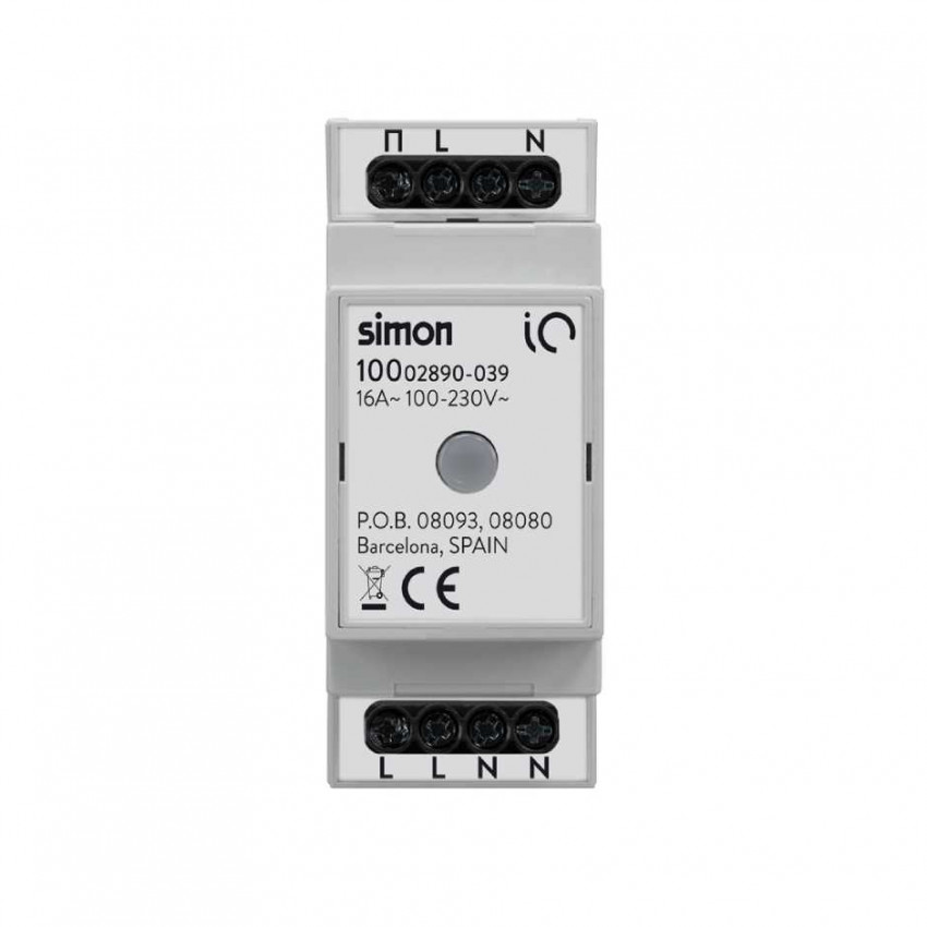 Producto de Interruptor Bipolar para Carril DIN SIMON 270 10002890-039 