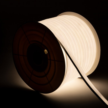 Producto de Tira Neón LED 7.5 W/m Regulable 220V AC 120 LED/m Semicircular 180º Blanco Neutro IP67 a Medida Corte cada 100 cm