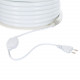 Produto de Rolo Neon LED 7,5 W/m Regulável 220V AC 120 LED/m 50m Semicircular 180º Branco Neutro IP67 Corte Cada 100 cm