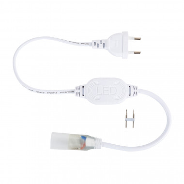 Produto de Rolo Neon LED 7,5 W/m Regulável 220V AC 120 LED/m 50m Semicircular 180º Branco Quente IP67 Corte Cada 100 cm