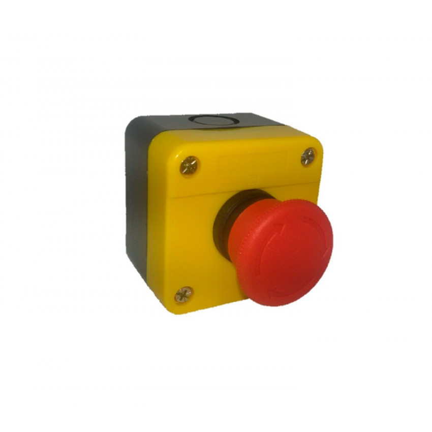 Caixa de Superfície com Botão de Pressão de Stop de Emergência MAXGE Ø40mm