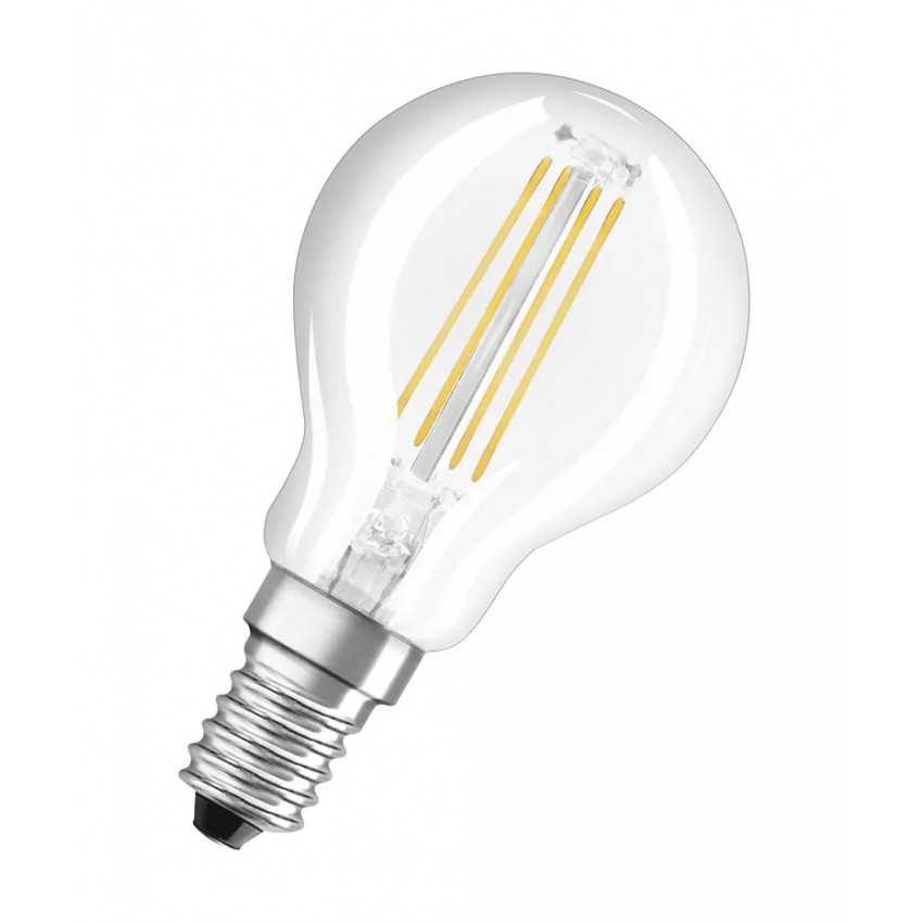 Bombilla Filamento LED E14 4.8W 470 lm G45 OSRAM Parathom Classic 4058075591196
