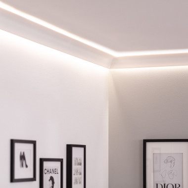 Moldura para 2 Fitas LED 2m Arco
