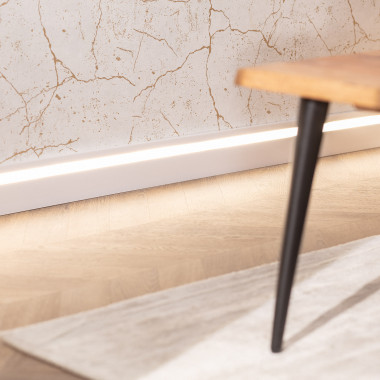 Moldura Rodapé para Fita LED Modern