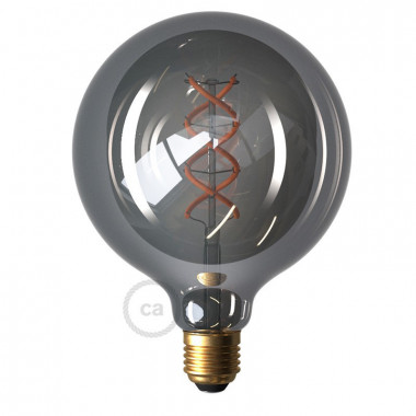 Lâmpada Filamento LED E27 5W 150 lm G125 Regulável Smoky Creative-Cables DL700179