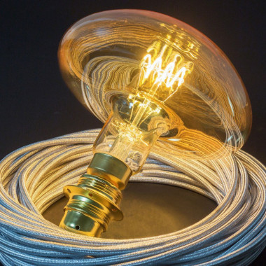 Produto de Lâmpada Filamento LED E27 5W 250 lm Regulável Mushroom Vintage Creative-Cables DL700145