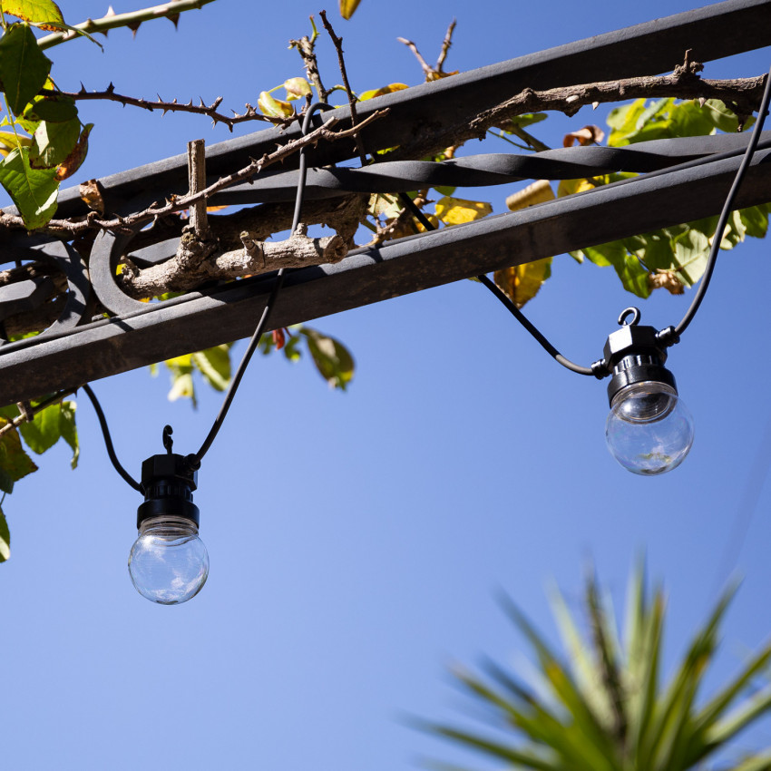 Produto de Grinalda Solar Exterior LED de Lâmpadas Kepler 7m