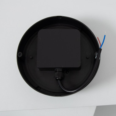 Producto de Plafón LED 15W Circular para Exterior Ø155 mm IP65 Hublot Black