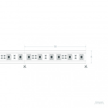 Tira LED 24V SMD2835 18.5W/m IP20 5mts. - MediLED - Tienda Online de  Iluminación Led