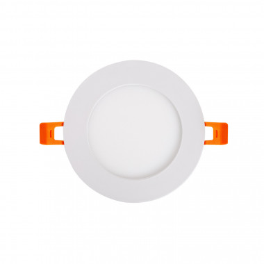 Producto de Placa LED 6W Circular SwitchCCT Seleccionable Corte Ø 110 mm Regulación Compatible con Mando RF V2