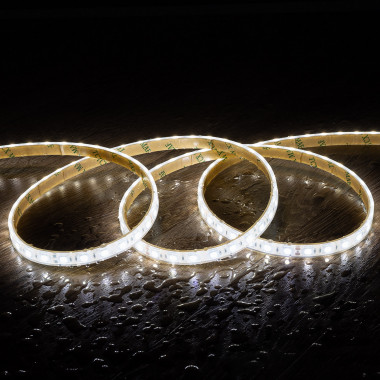 Fita LED 24V DC 60LED/m 5m Submersível IP68 Largura 12mm