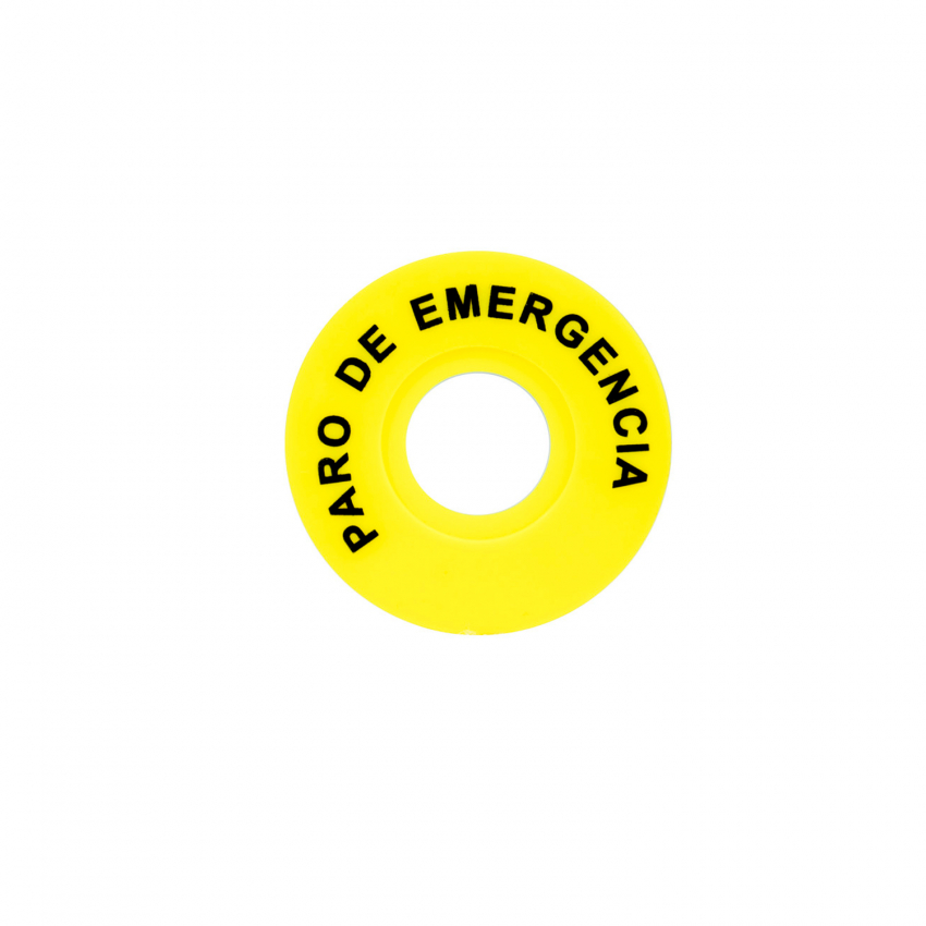 Produto de Etiqueta Paragem de Emergência para Botão de Pressão MAXGE Ø40 mm