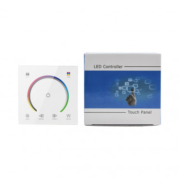 Product Controlador Regulador Parede Táctil para Fita LED 12/24V DC RGBW 