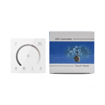 Product Controlador Regulador Parede Táctil para Fita LED 12/24V DC Monocor
